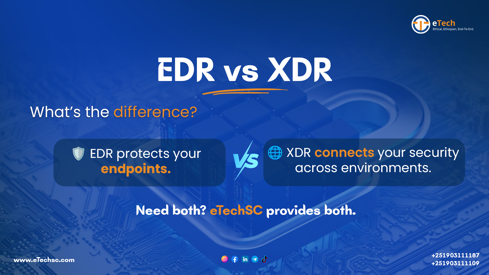EDR vs XDR: What’s the Difference — and Which Does Your Business Need?